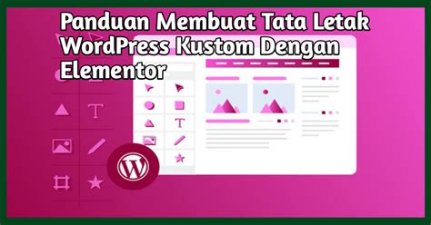 tata letak tema wordpress